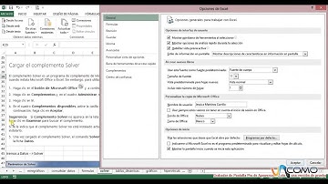 Solver en excel 2013 - Curso Excel