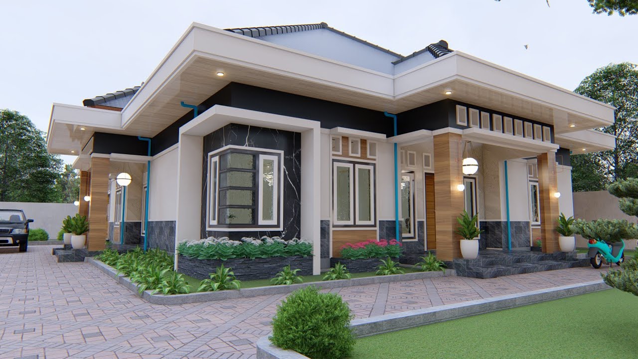 Rumah 12x17 m 4 Kamar Tidur ada Musolah dan Garasi mobil || Owner: Andi Gustiawan - Bangko - Jambi