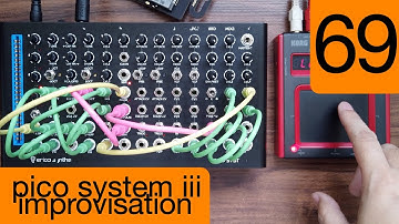 #69 Erica Synths Pico System iii Improvisation (with good old KORG mini-KP)