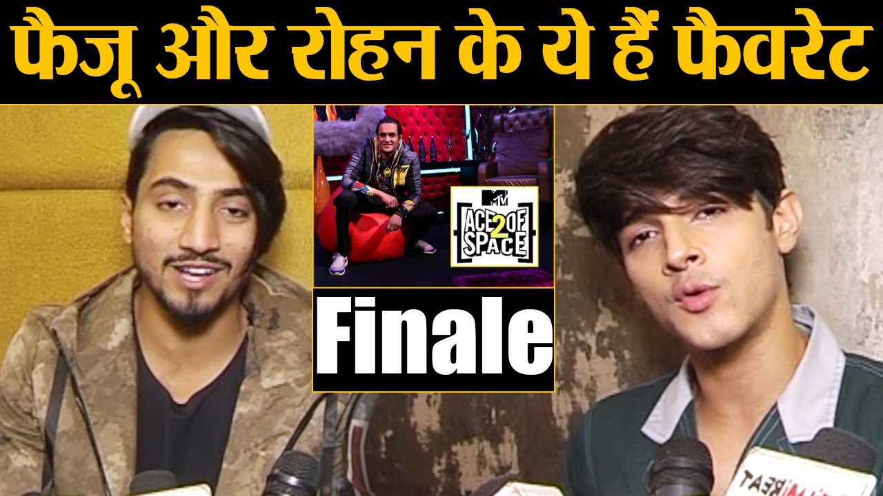 Ace of Space 2 Finale: Mr. Faisu, Rohan Mehra talk about their favourite contestant Shudh Manoranjan
