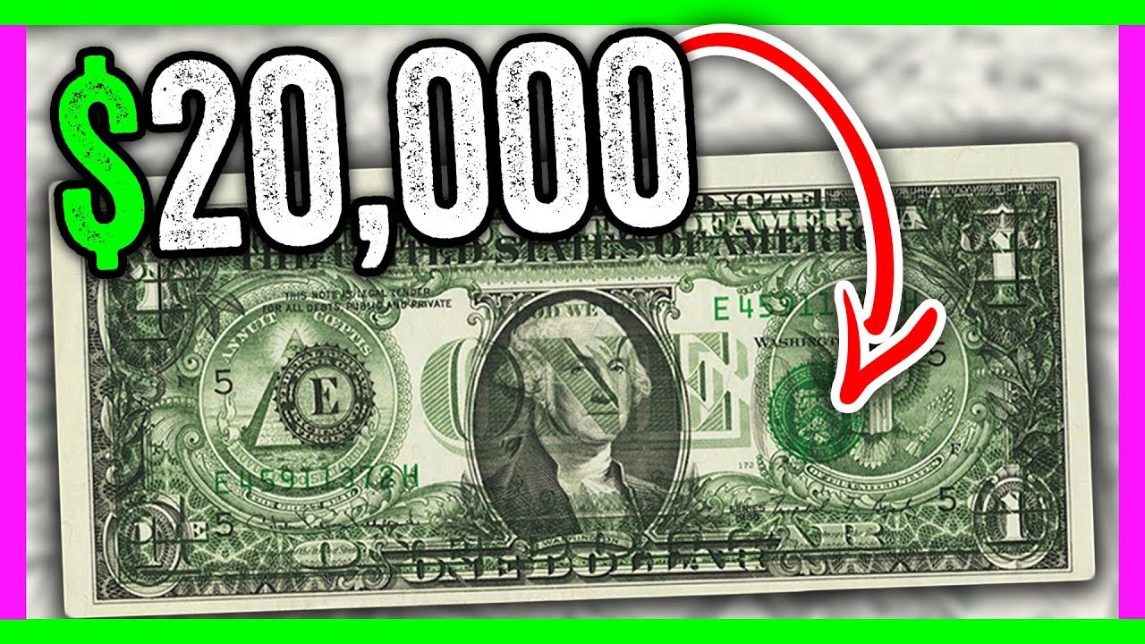  20 000 FOR A 1 DOLLAR BILL RARE MONEY TO LOOK FOR IN CIRCULATION 