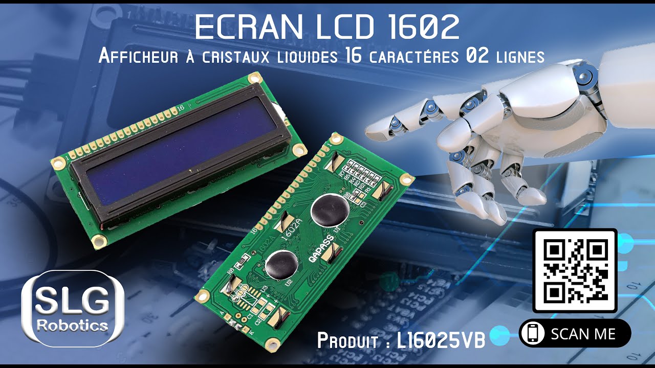 Ecran LCD 1602 avec l'ESP8285 sous Arduino - Tropratik