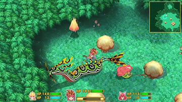 Secret of Mana PS4 Remake - Great Viper Fight