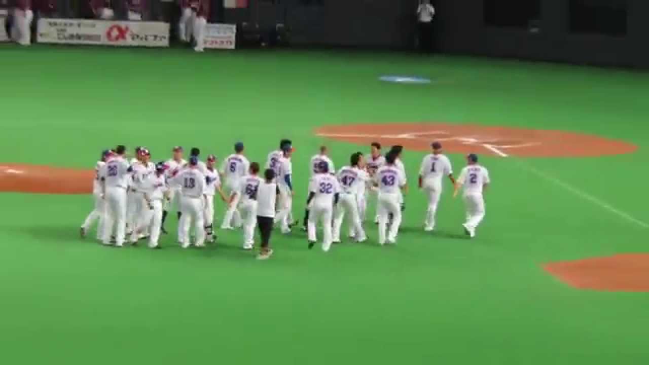大谷翔平日ハム初サヨナラ打 大谷翔平の初サヨナラ打! 2015年8月8日（北海道日本ハムファイターズ