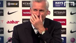 Pardew gets interrupted by Ebola announcement..Twice!