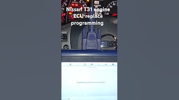 #Nissan #x-tile 2011 T31 #engine #ECU #replace #programming 01681185549