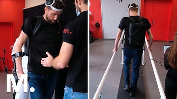 Groundbreaking AI Brain Implant Helps Paralyzed Man Walk Again