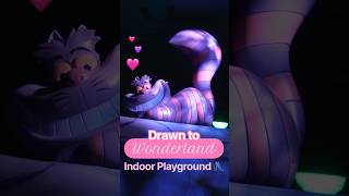 Peek at “Drawn to Wonderland,” an indoor playground inspired by Alice in Wonderland 🫖 #DisneyWorld
