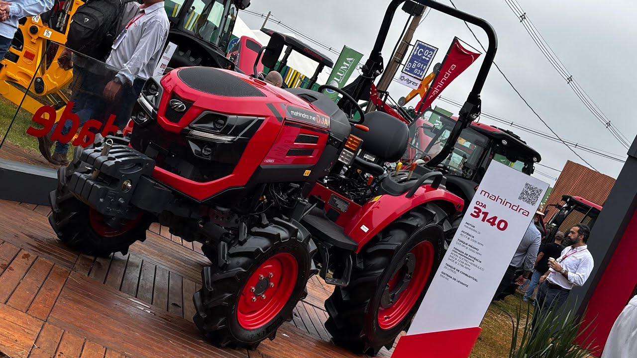 LANÇAMENTO MAHINDRA OJA 3140: Trator de 40cv de potência! (AGRISHOW 2025)