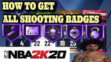 NBA 2K20 | HOW TO GET ALL SHOOTING BADGES FAST! | Easiest Method to Get All Shooting Badges