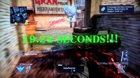 BO2 Fastest Swarm Ever 20 Seconds!! NEW RECORD