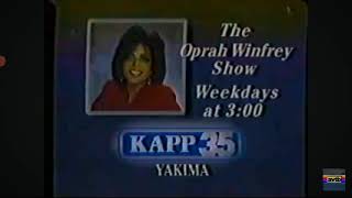 Kapp 35 The Oprah Winfrey Show 1990 Promo