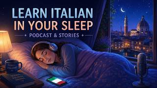 Learn Italian & Rest: 8 Hours of Ultra-Calm Voice & Soothing Sleep Piano 🇮🇹🌙✨ screenshot 3
