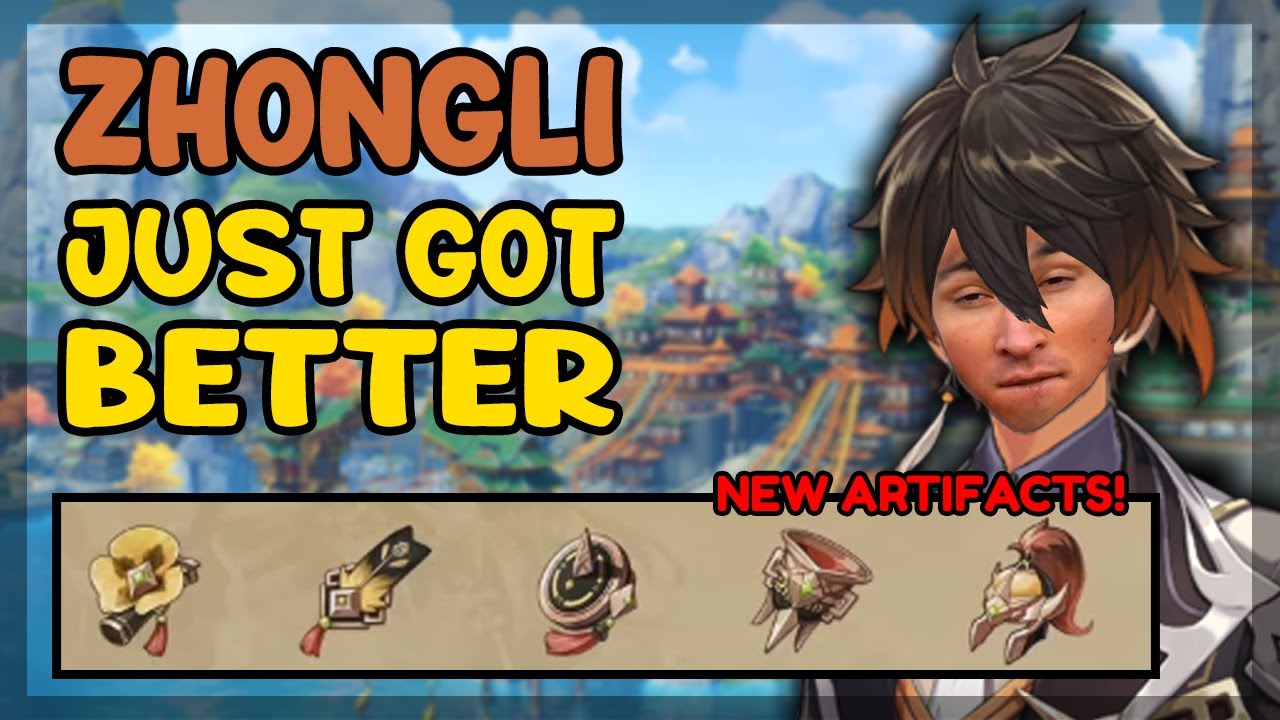 New Artifact Set On 1 5 Zhongli New Build Youtube