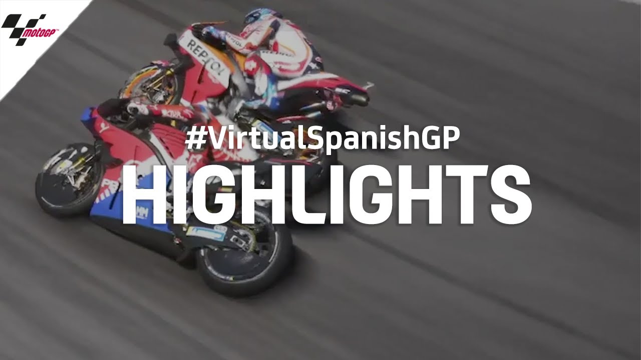 Red Bull Virtual Grand Prix of Spain Highlights | 