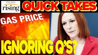 Jen Psaki WALKS AWAY As Reporter Asks How Inflation Hits Low Income Americans | Rising Quick Takes