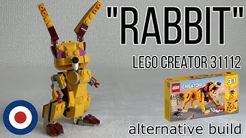 LEGO Creator 31112 Alternative build tutorial ​RABBIT、レゴクリエイター31112をウサギに組み替え
