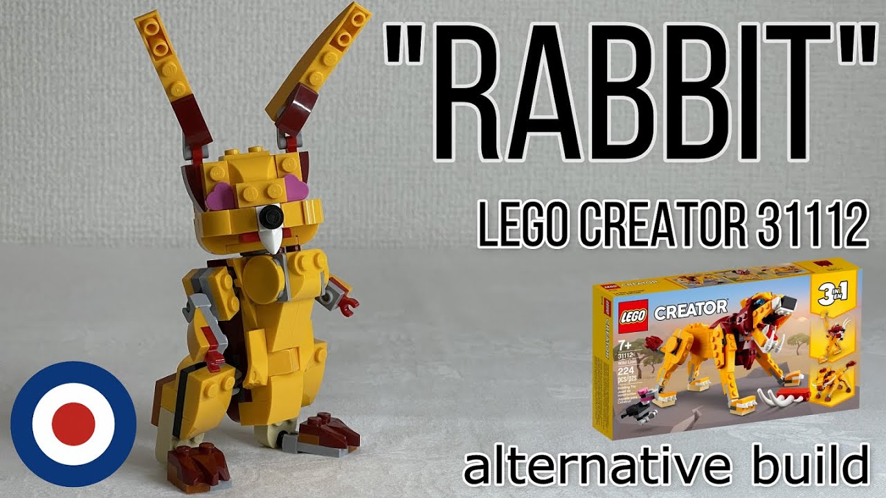 LEGO Creator 31112 Alternative build tutorial ​RABBIT、レゴ