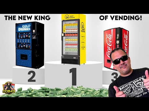 We Collected Even More Money From Out Haha Vending Ai Smart Cooler Vending Machine!