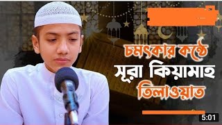 Surah AL Qiyamah | Saleh Ahmed Takrim | Recitation of Surah Qiyamah in a Beautiful Voice