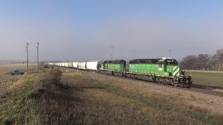 BN Power on Willmar Locals (and other BNSF Trains) 11/4/21