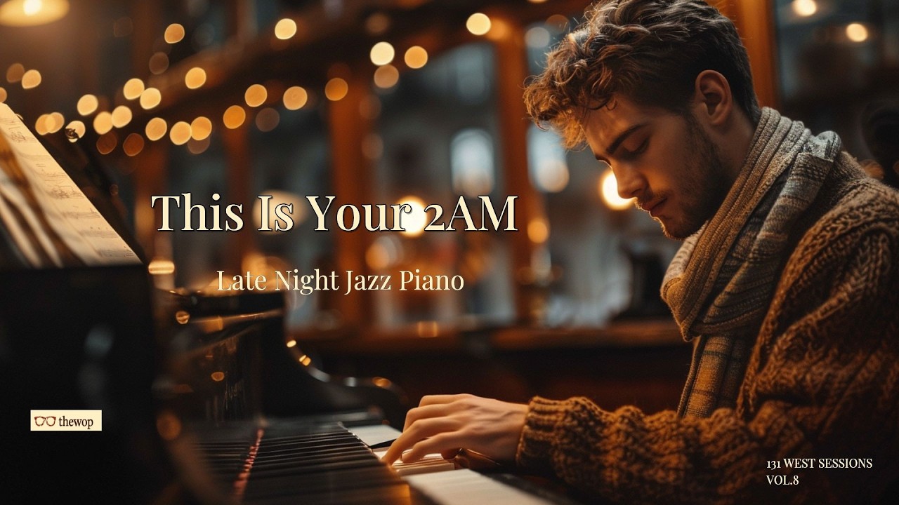🎹 Late Night Jazz Piano | Cozy Jazz Sessions |This Is Your 2AM ㅣ 131 WEST SESSIONS Vol.8