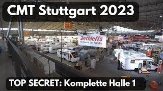 CMT Stuttgart 2023: TOP SECRET! Die kompl. Halle 1 ENTHÜLLT ohne wenn und aber. 60 Marken! Hunderte!