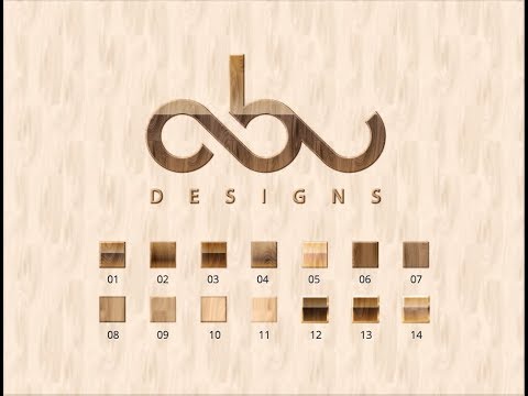 logo design tutorial wood text effect graphic styles illustrator