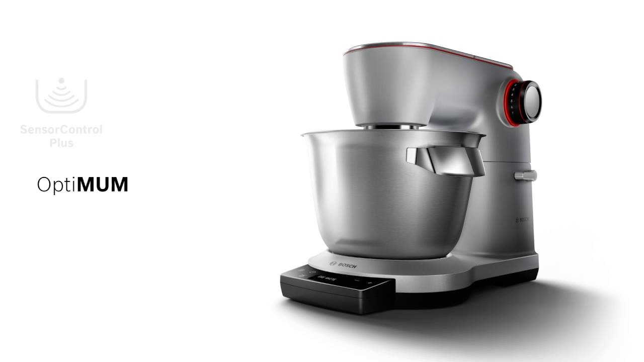 Bosch OptiMum Kitchen Machine review: Bosch's kitchen machine combines a  scale and a stand mixer - CNET