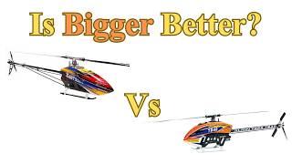 Align TB40 Vs Trex 700X - Is Bigger Better?
