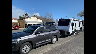 Towing with Wind Deflectors comparison