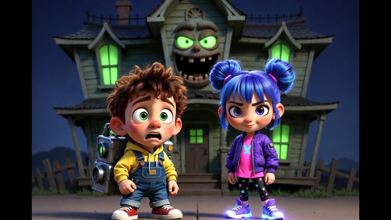 The Night the House Got Hungry – A Pixar-Style Horror Comedy Adventure (Full Animated Story!)