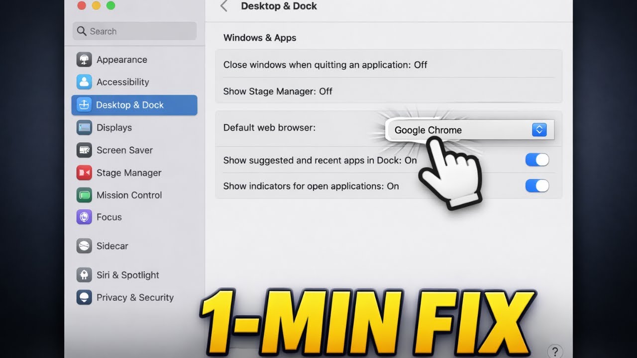 How to Change Default Web Browser on Mac (Chrome, Firefox, Edge) - YouTube