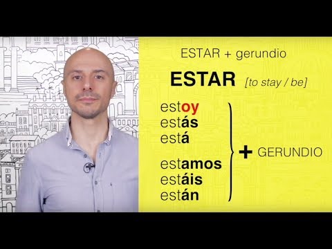 Learn Spanish: (80) ESTAR + Gerundio