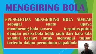TEKNIK MENGGIRING BOLA PART 2