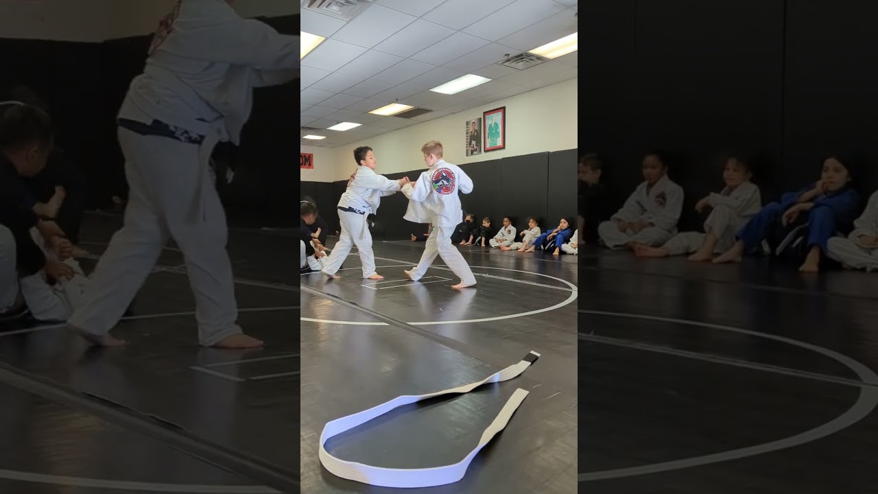 RCA Kids Jiu jitsu Las Vegas Training Chase