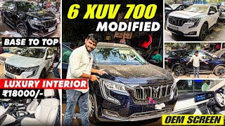 2025 MAHINDRA XUV 700 MX MODIFIED WITH PRICE✅MAHINDRA XUV 700 MODIFICATION✅XUV 700 GENUINE ALLOYS✅