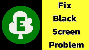 How to Fix Ecosia App Black Screen Error Problem solve on Android