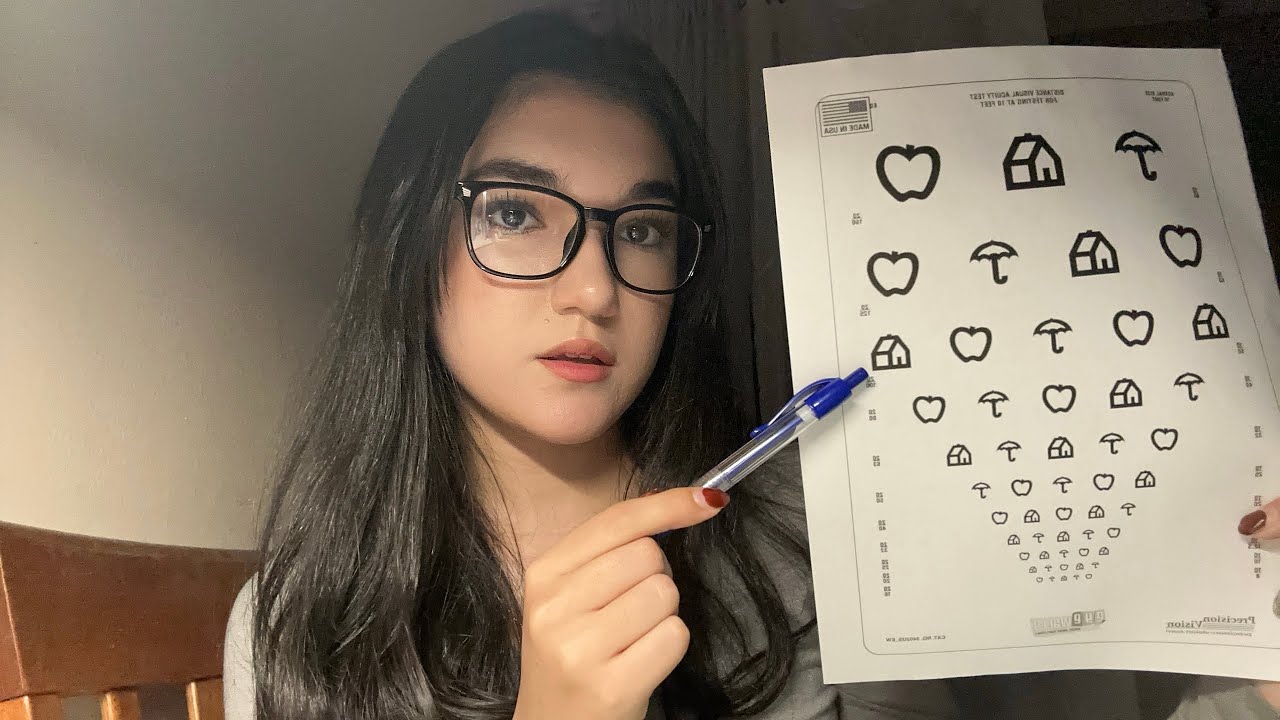 Lofi asmr cranial nerve exam 👩🏻‍⚕️