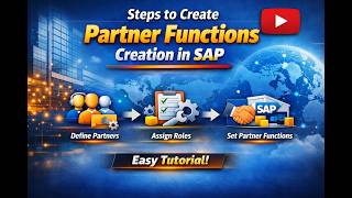 Partner Functions creation in SAP SD