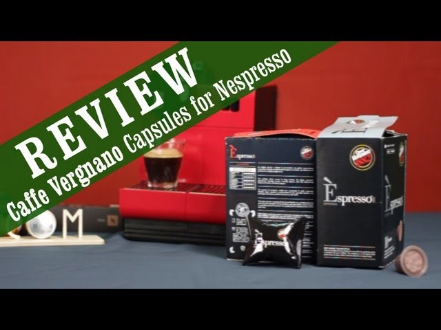 Caffe Vergnano Espresso Capsules for Nespresso - Review and Overview 
