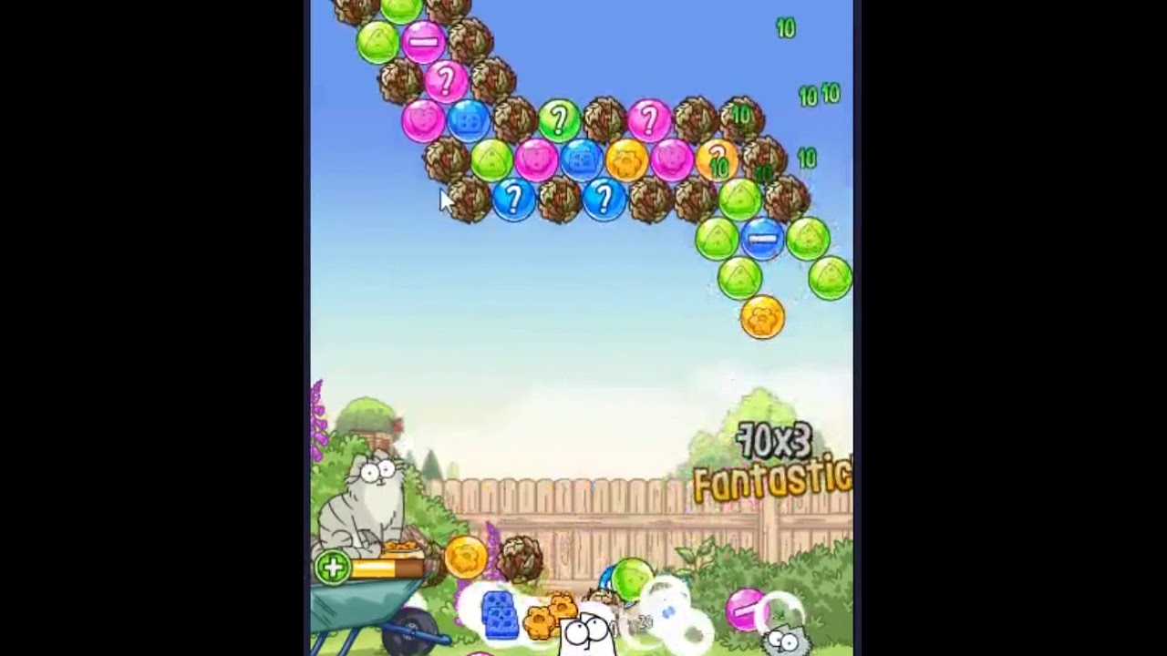 Simon's Cat Pop Time Level 122 - NO BOOSTERS 😺 | SKILLGAMING ✔️