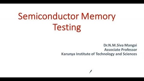 Semiconductor Memory Design