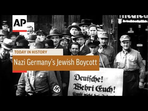 Nazi Germany Stages Jewish Boycott - 1933 | Today In History | 1 June 18