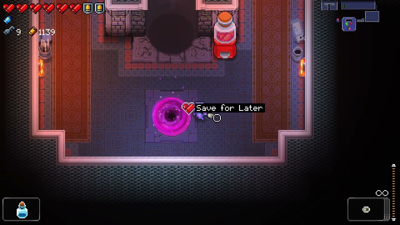 ETG infinite health bug