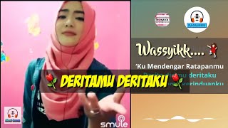 Deritamu Deritaku - KARAOKE DANGDUT Duet