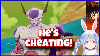 Pekora's reaction to Frieza