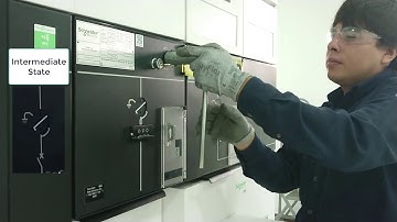 V1 1Opening the earthing switch and closing the main switch