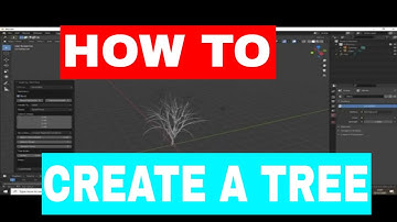 How Create A Tree in 1 MINUTE! Blender 2.9