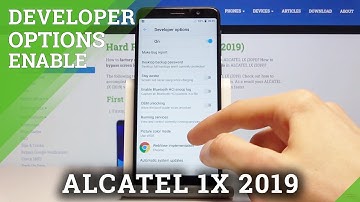 How to Open Developer Options in ALCATEL 1X 2019 – Advanced Settings